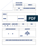 Datos Del Alumno