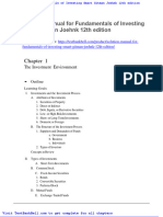 Solution Manual For Fundamentals of Investing Smart Gitman Joehnk 12th Edition