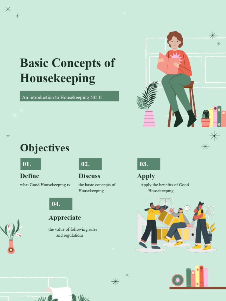 Basic Concepts of Housekeeping and Its Functions PDF