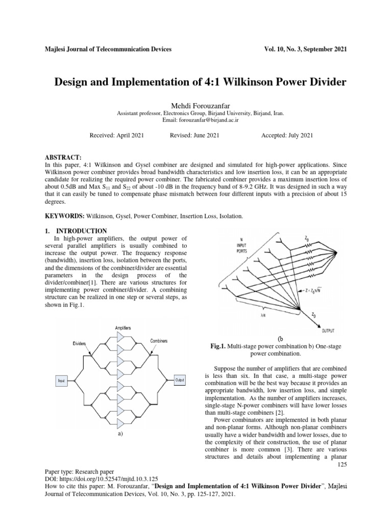 Array Antenna PDF Amplifier Sound Technology