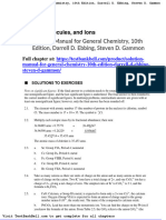 Solution Manual For General Chemistry 10th Edition Darrell D Ebbing Steven D Gammon