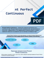 Present Perfact Continuous