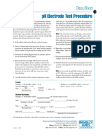 PH Electrode Test