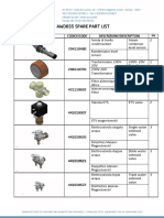 AWD655 Spare Part List 17 - 12 - 14 TANG