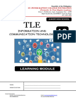 Learning Module: Information and Communication Technology