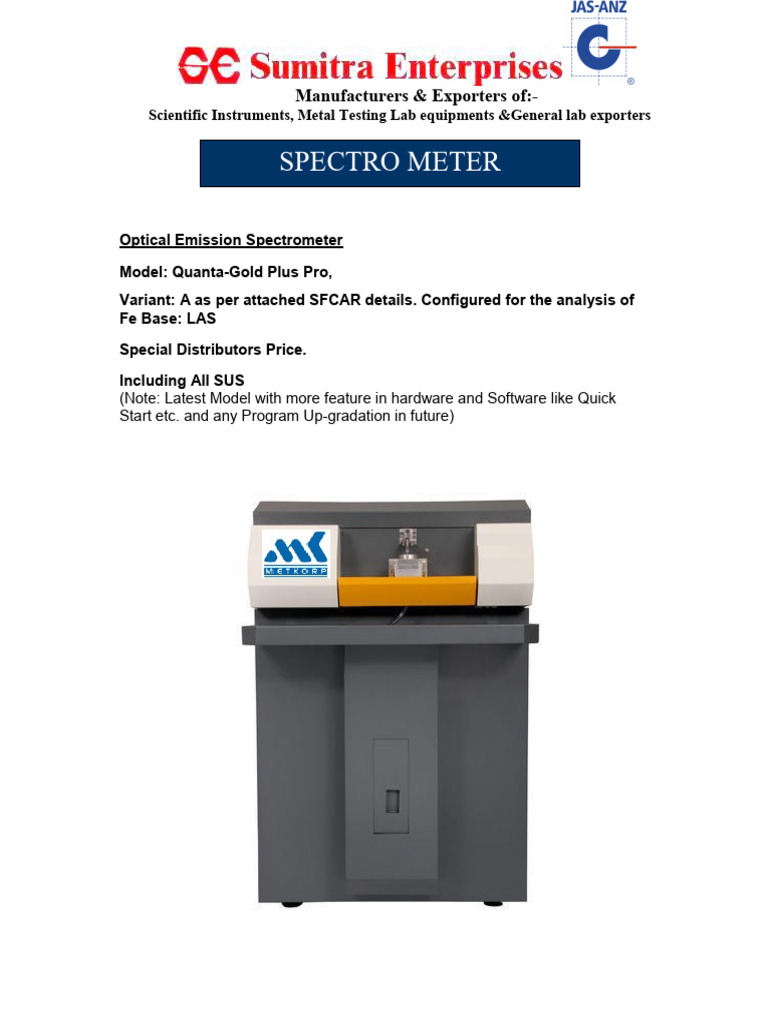 Spectrometer PDF