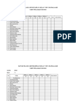 Daftar Nilai Kelas 5