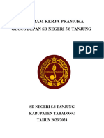 Program Kerja Pramuka