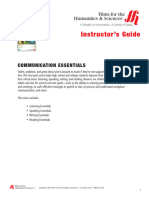 Communication Essentials (Instructor's Guide)