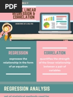 Module 9 - Simple Linear Regression & Correlation