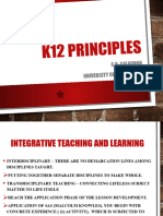 K12 Principles