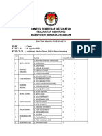 Daftar Hadir Pps.