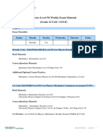 2324 Level NS (Gr12 UAE - Gulf) Physics Exam Related Materials T1 Wk4