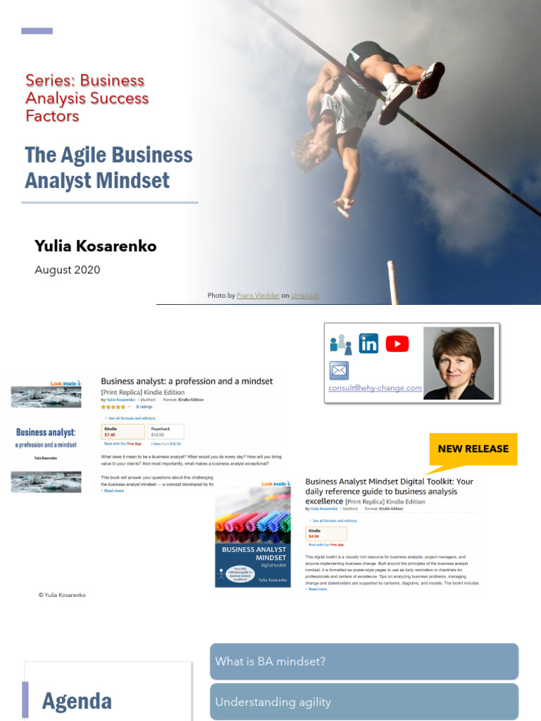 Agile Business Analyst Mindset Guide | PDF | Agile Software Development ...