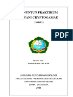 Penuntun Praktikum Botani Cryptogamae Revisi 1 2018