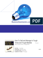 HowToSellAndManageInToughTimesAndToughMarkets BIZ