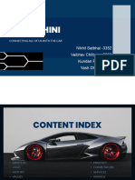 Lamborghini: Nikhil Satbhai - 3352 Vaibhav Chitbone-3366 Kundan Patil - 3365 Yash Dhole - 3370