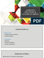 Assisted Delivery & Cesarean Birth