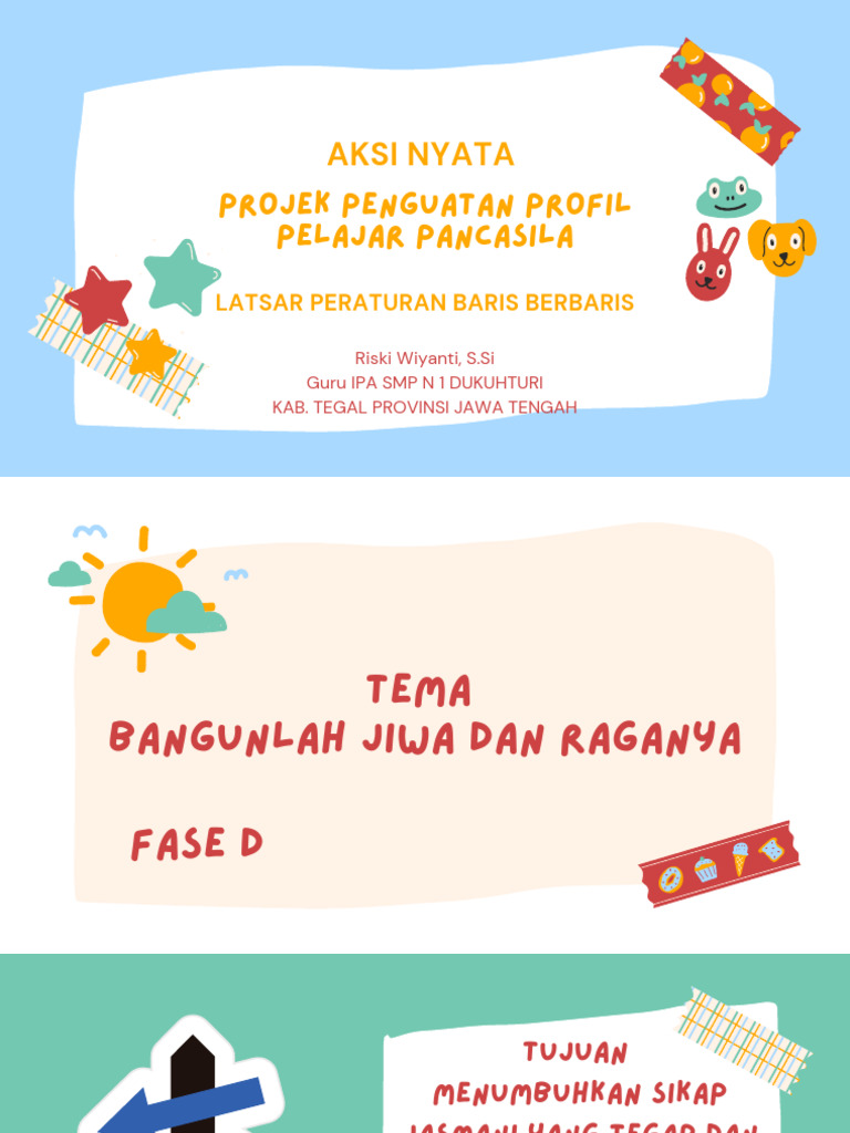 Proyek P5 Penguatan Profil Pelajar | PDF