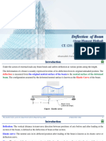 Deflection of Beam (Civil Engg. For AUST EEE 1/1)