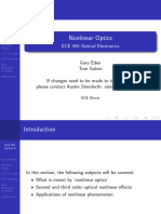 06 NL Optics Nonlinear Optics