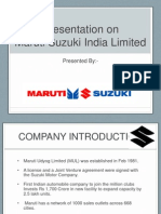 maruti analysis