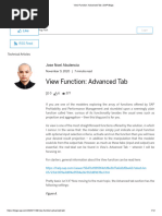 View Function - Advanced Tab - SAP Blogs