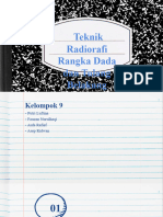 TR. Rangka Dada Dan Tulang Belakang (A) Lateral Hiperekstensi Dan Hiperfleksi: Seri Fusion Tulang & AP AXIAL SACRUM