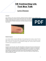 ICD ContractingTool Box Talk Lyme Disease