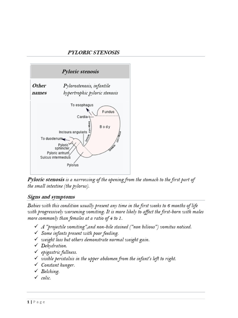pyloric-stenosis-pdf-pdf-medical-specialties-digestive-system