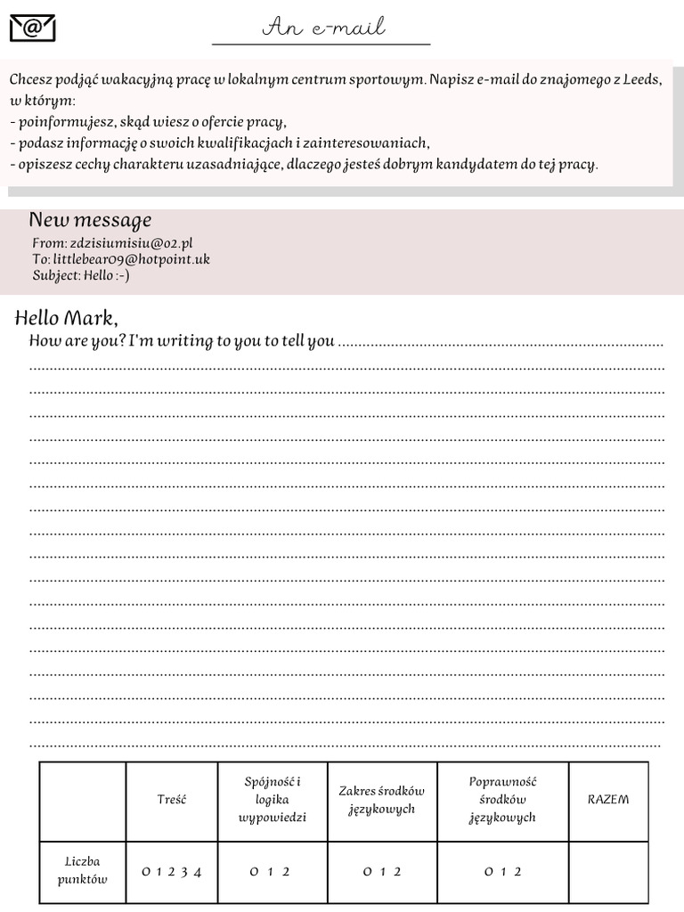 An E-Mail E8 | PDF