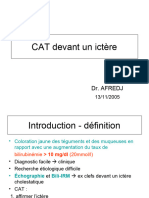 CAT Devant Un Ictère Dr. AFREDJ