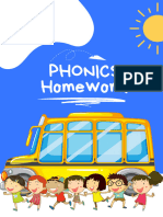 Phonics Homework