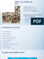 WAREHOUSING & STORAGE TECHNIQUES - Lecture 1