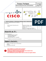 TP Sur La Securisation de Port Commutateur