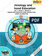 Tle9 q1 Mod9 Undertake Horticultural Production As Directed