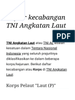 Daftar Kecabangan TNI Angkatan Laut - Wikipedia Bahasa Indonesia, Ensiklopedia Bebas