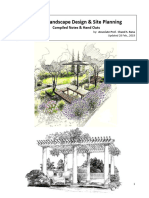 2 Updated Notes AR 803 Landscape Design & Site Planning
