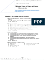 Chemistry The Molecular Nature of Matter and Change Silberberg 6th Edition Test Bank
