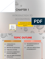 FAR110 - Topic 1 (Introduction To Accounting)