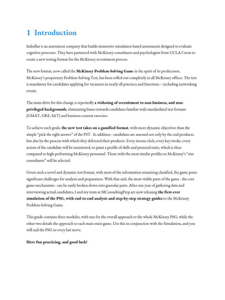Solve the mckinsey game pdf predation top down and bottom up design