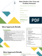 Idea Presentation Format - SIH 2022 - College