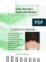 Genetic Disorders Associated With Meiosis