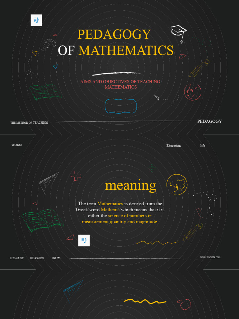 Aims and objectives of teaching mathematics pdf
