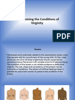 Determining The Conditions of Virginity