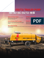 Sany HBT8018C-5S (T3) Trailer Pump - 004118