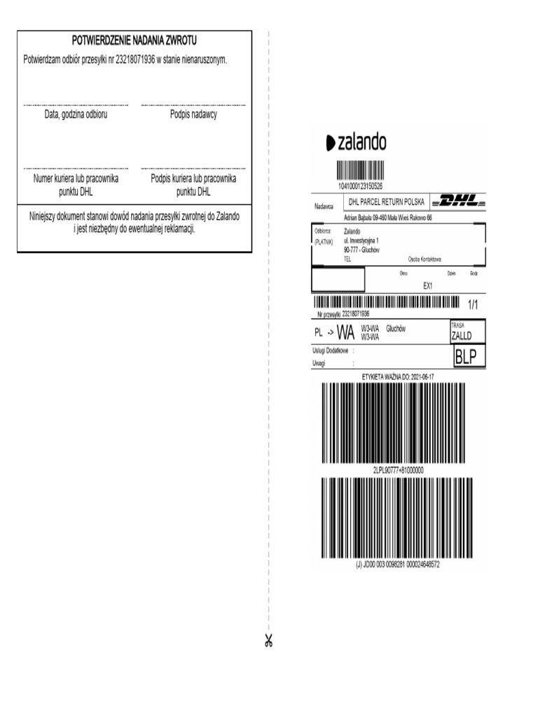 Return label 2 pdf