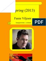 Spring Fanie Viljoen (2013) - Inleiding