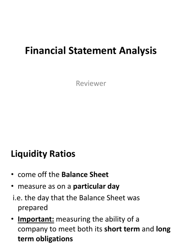 Key Financial Ratios Explained | PDF | Balance Sheet | Equity (Finance)