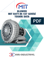 Mit Blower b4tt-M-107 Teknik Data TR